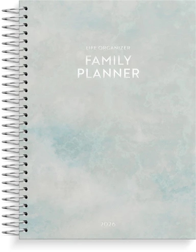 Life organizer 2026 family panner uge