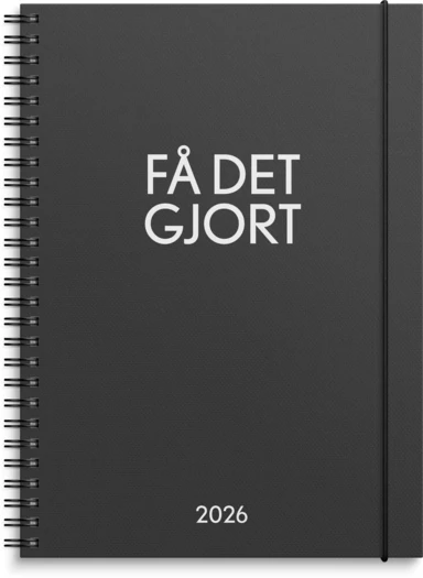 Ugekalender 2026 få det gjort a5 