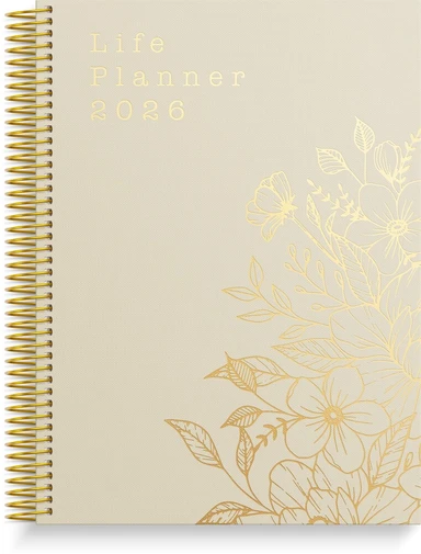 Life planner 2026 uge bloom