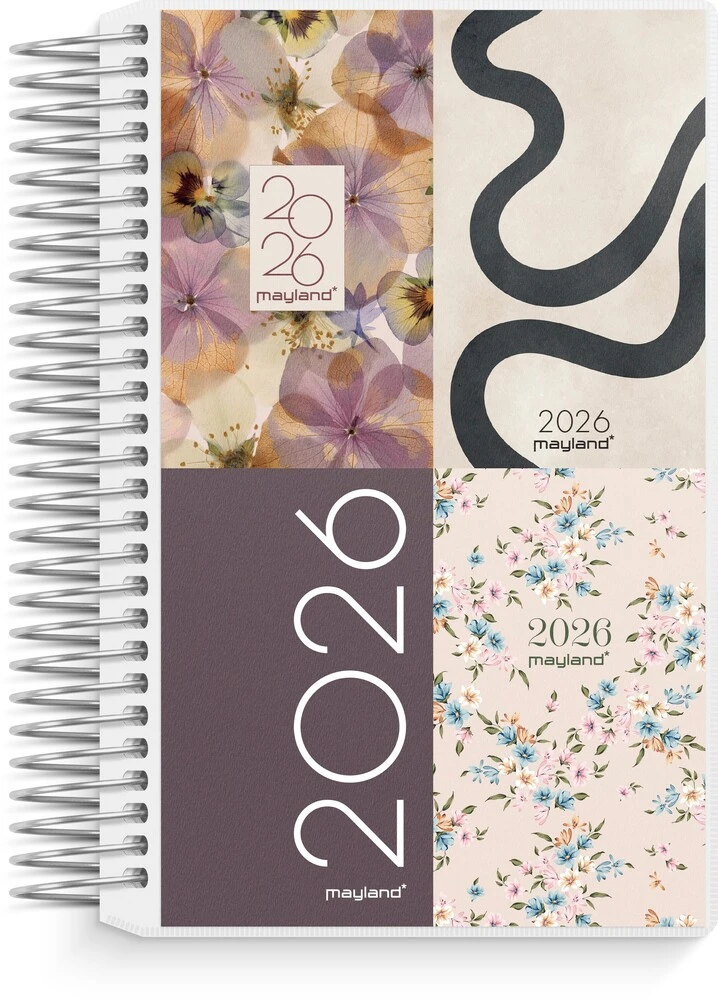 Spiralkalender mini 2026 dag billede