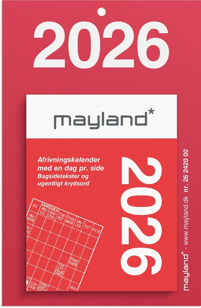 Afrivningskalender lille 2026