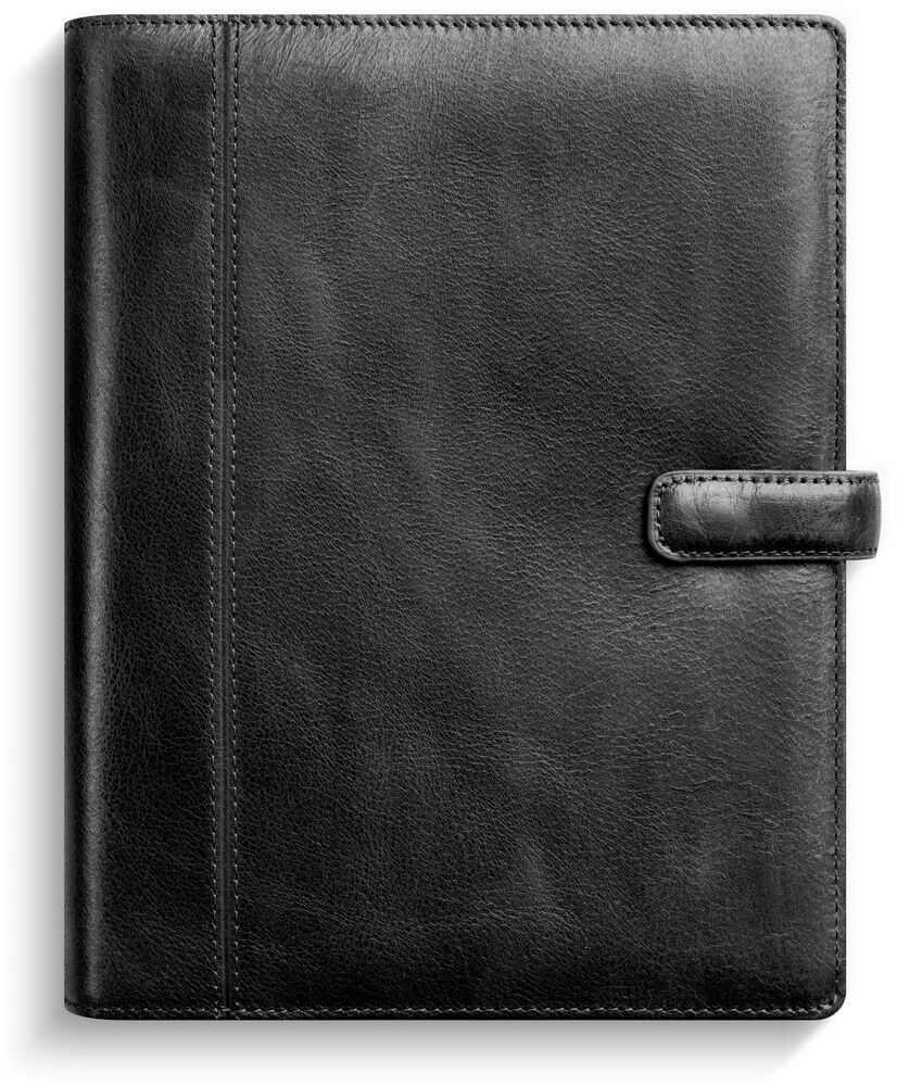 Kalender system 2026 uge a5 mappe i skind billede