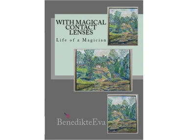 With magical contact lenses