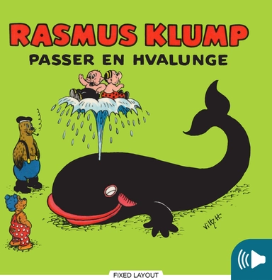 Rasmus Klump passer en hvalunge