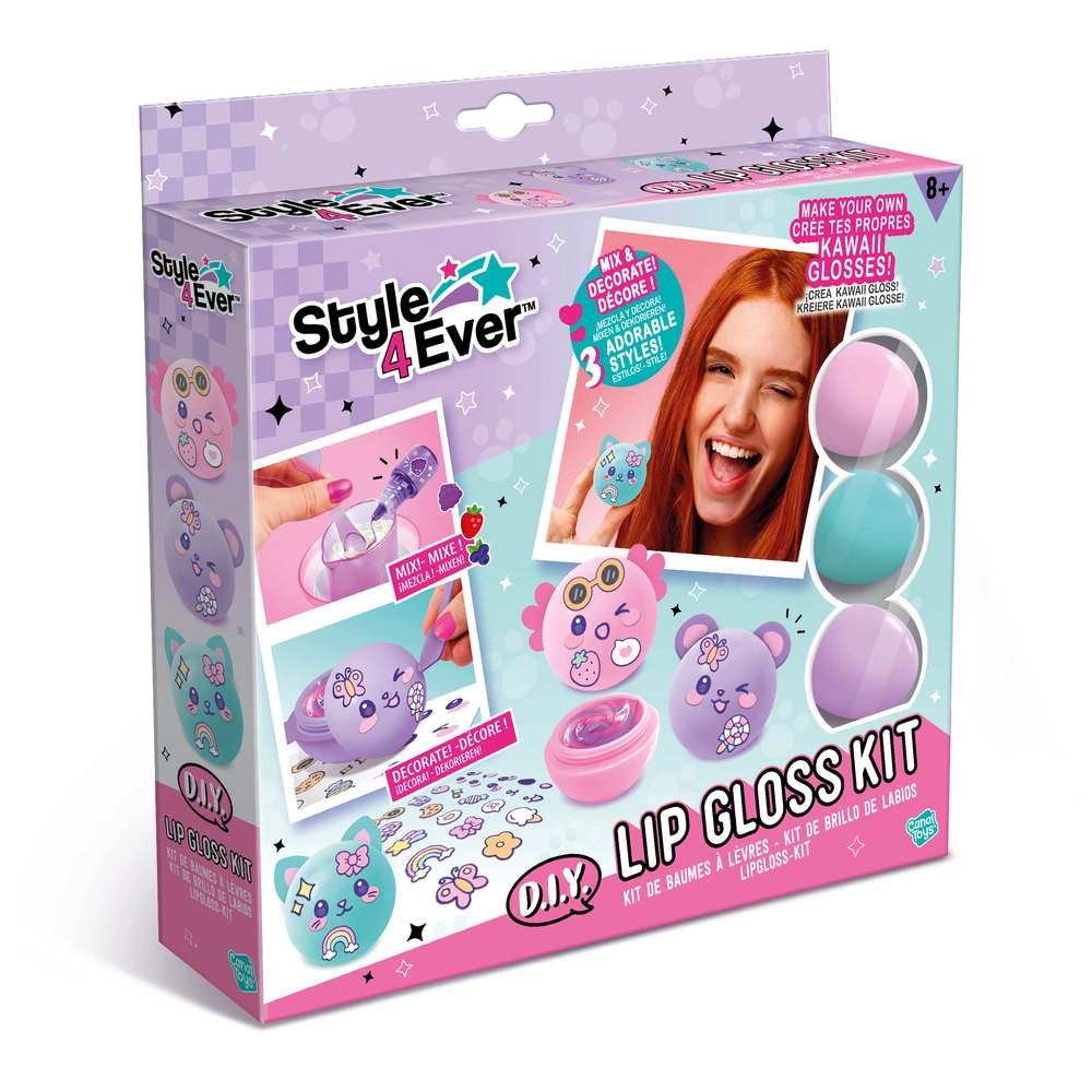 Style 4 Ever Læbebalsam Sæt Kawaii Stil