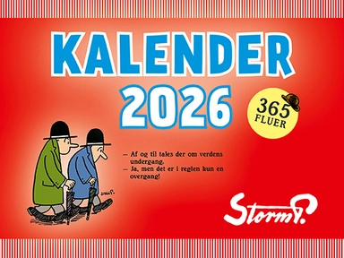 Storm P. - Kalender 2026 - 365 fluer