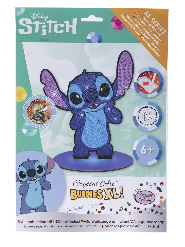 Stitch, Crystal Art Buddies XL billede