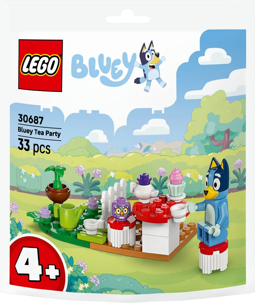 LEGO ® Bluey - Blueys Teselskab 30687 - 33 Dele