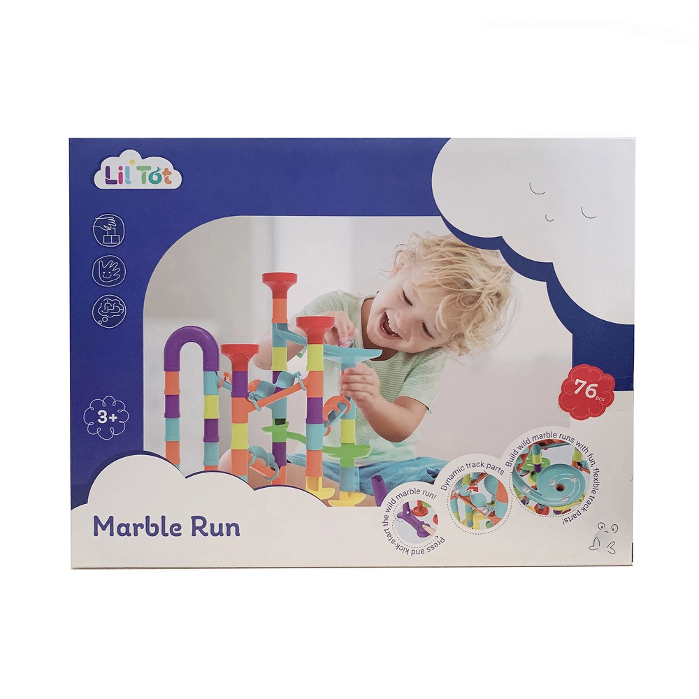 Lil'Tot Marmorkuglebane 76 stk, 33 cm