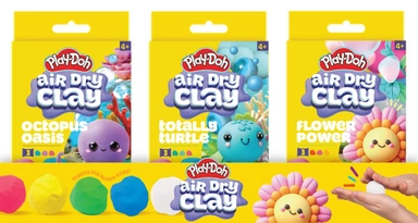 Play Doh Lufttørrende Ler Buddy Peg Boks ass