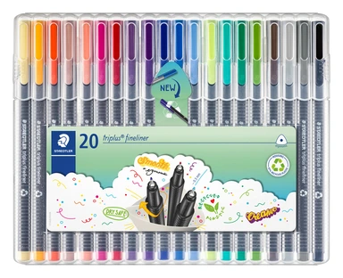 FINELINER TRIPLUS /20 STK STAEDTLER