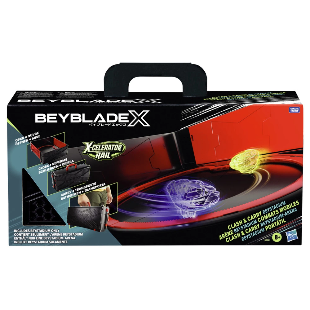 Beyblade X Beystadium Clash and Carry Beystadium billede
