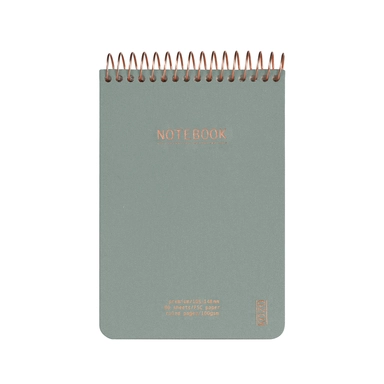 Notesbog KOZO A6 aloe vera linjeret