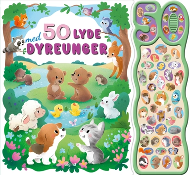 Dyrebørn med 50 lyde