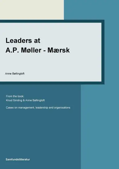 Leaders at A.P. Møller - Mærsk