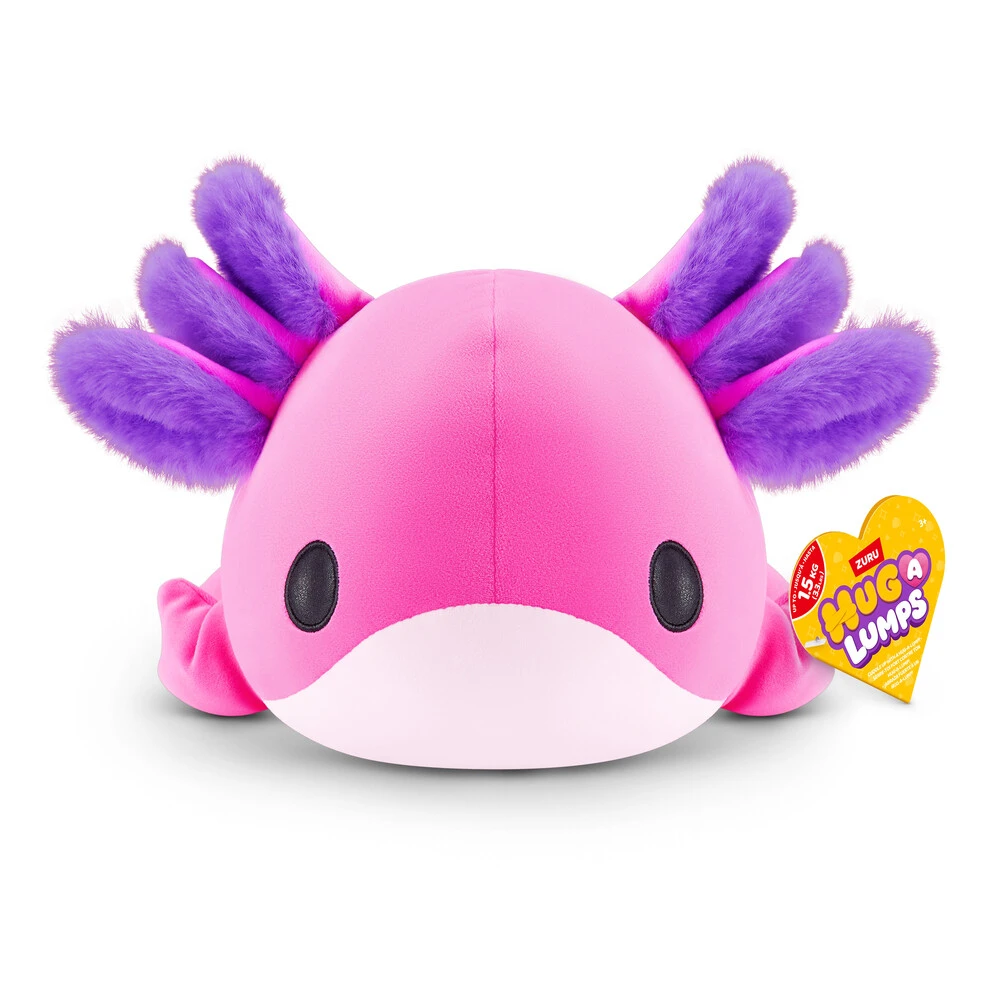 Zuru Hug A Lumps Plush Medium Axalotl