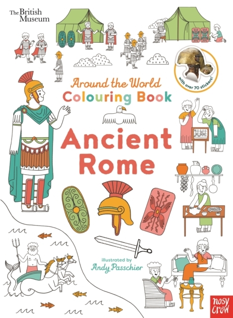 BRITISH MUSEUM AROUND THE WORLD COLOURING ANCIENT ROME