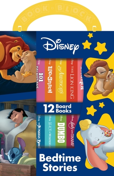 DISNEY: BEDTIME STORIES 12 BOARD BOOKS