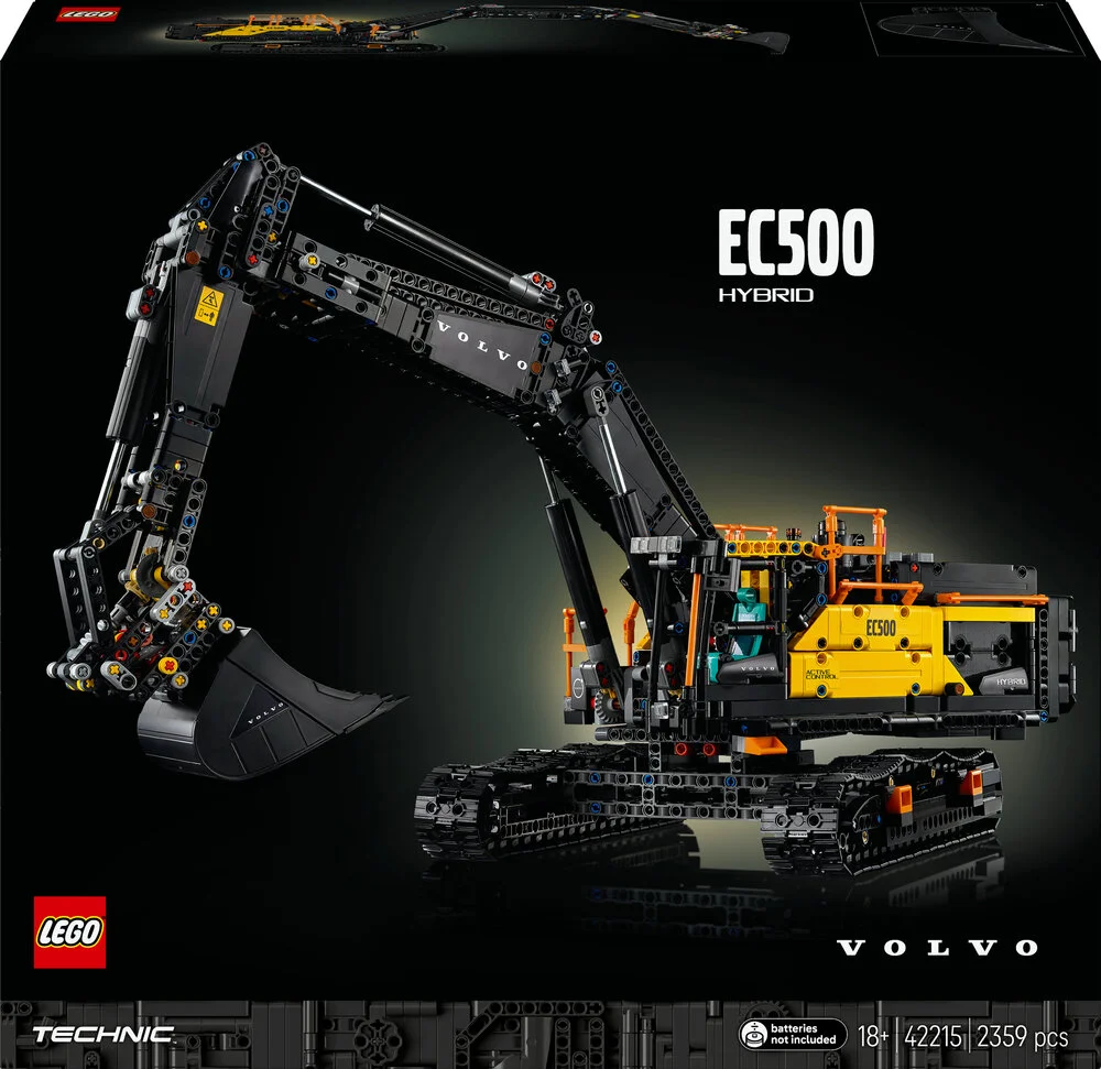 42215 LEGO Technic Volvo EC500 Hybrid-gravemaskine billede