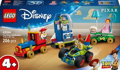 43264 LEGO Disney Toy Story-fejring: Tog og fjernstyret bil