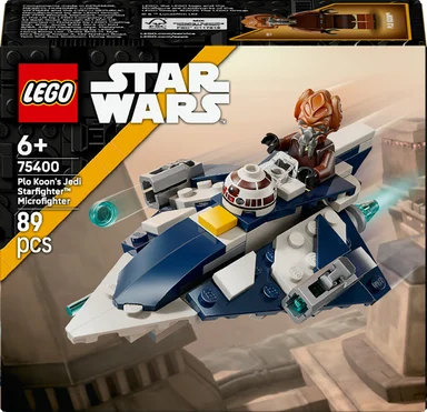 75400 LEGO Star Wars Microfighter af Plo Koons™ jedi-stjernejager