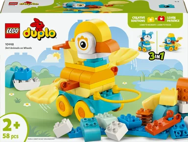 10448 LEGO DUPLO Town 3-i-1-dyr på hjul