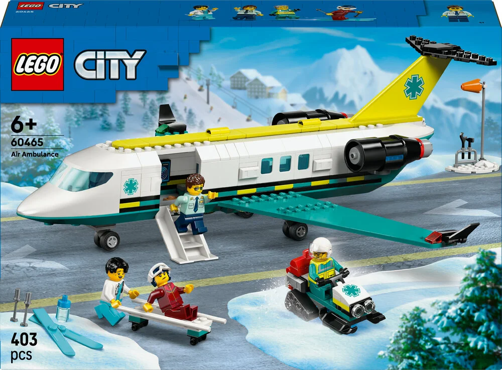 60465 LEGO City Ambulancefly billede