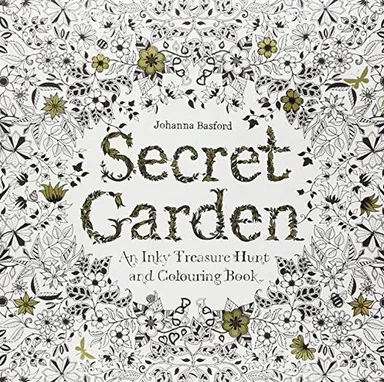 Secret Gardenan Inky Treasure Hunt and Colouring Book