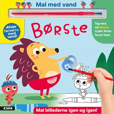 D1 - Minisjang - Mal med vand - Børste