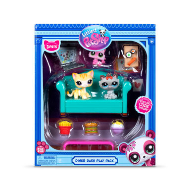 LITTLEST PET SHOP DINER DASH PLAY PACK