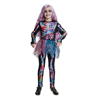 SKELET KOSTUME, SHIMMER STR. 134-140