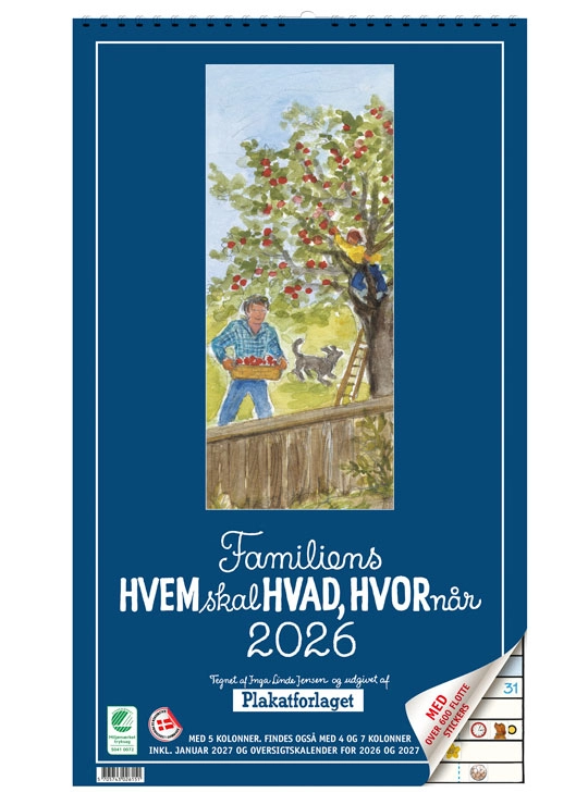 Familiens Hvem Skal Hvad Hvornår 2026