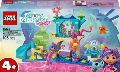 11204 LEGO Gabby'S Dollhouse Havfrue-Gabbys Akvarie-Eventyr