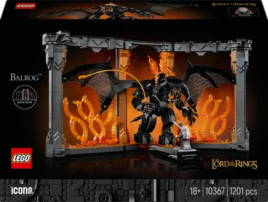 10367 LEGO Icons Ringenes Herre: Balrog™-bogniche