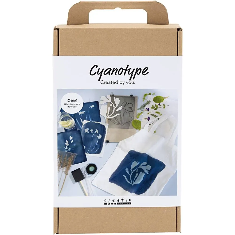 DIY Kit Cyanotypi billede
