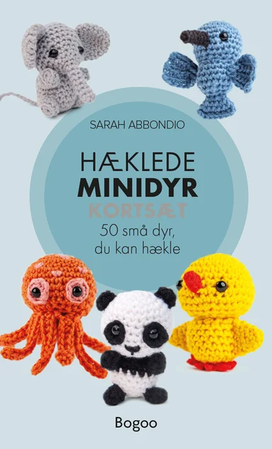 Hæklede minidyr - kortsæt