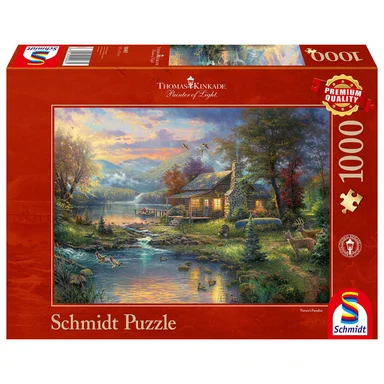Puslespil Nature's Paradise 1000 brikker