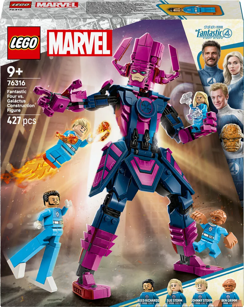 LEGO Super Heroes Marvel 76316 Fantastic Four mod Galactus-byggefigur