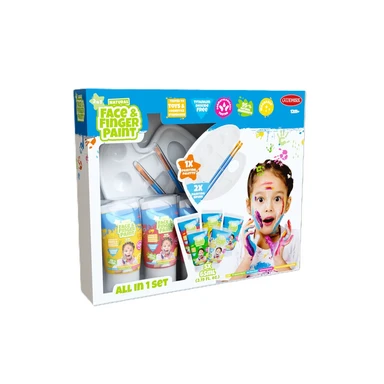 Natural Face & Finger Paint All in 1 Set