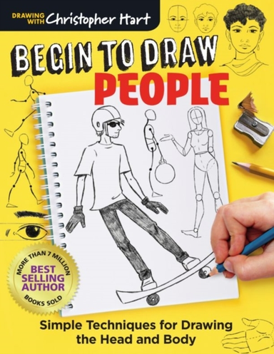 CHRISTOPHER  HART,LEARN TO DRAW CARTOONS: THE WORLD'S EASIES
