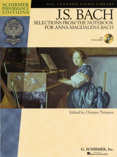 Selections From the Notebook Anna Magdalena Bach Schirmer Pe
