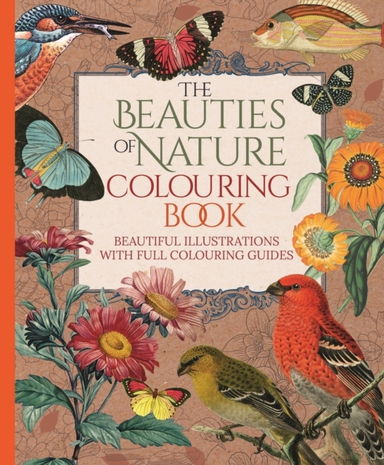 The Beauties of Nature Colouring Book Beautiful Illustration