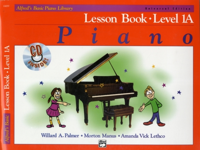 Alfred's Basic Piano Library Lesson 1a