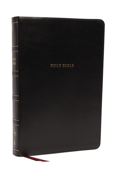 Nkjv Holy Bible, Super Giant Print Reference Bible, Black Le
