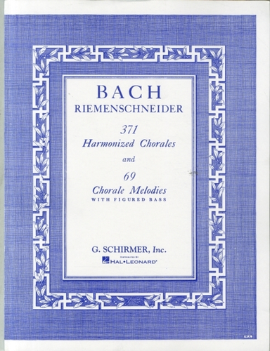 371 Harmonized Chorales and 69 Chorale Melodies