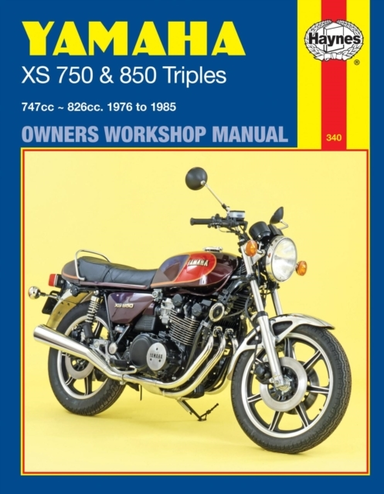 Yamaha Xs750 & 850 Triples 76 - 85 Haynes Repair Manual