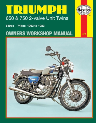 Triumph 650 & 750 2-valve Unit Twins 63 - 83
