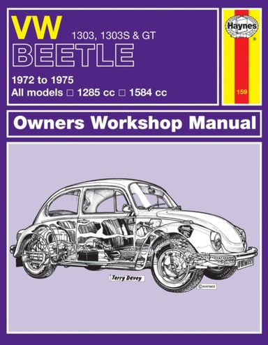 Vw Beetle 1303, 1303s & Gt 72 - 75 Haynes Repair Manual
