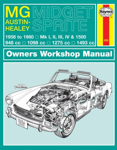 Mg Midget & Austin-healey Sprite 58 - 80 Haynes Repair Manua
