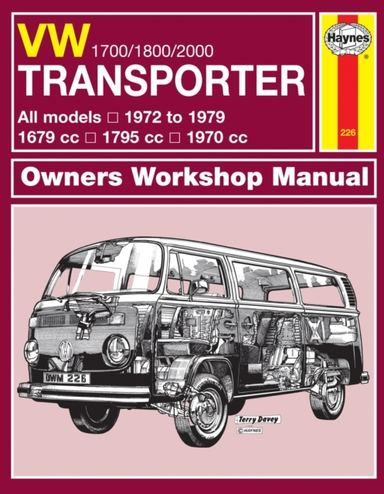 Vw Transporter 1700, 1800 & 2000 72 - 79 Haynes Repair Manua